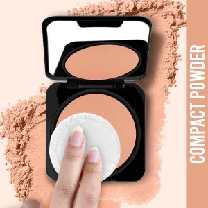 NY Bae Runway Radiance Compact Powder - Caramel 05 (9 g) | Dusky Skin | Matte Finish | Rich Colour | Blurs Imperfections | Long Wearing
