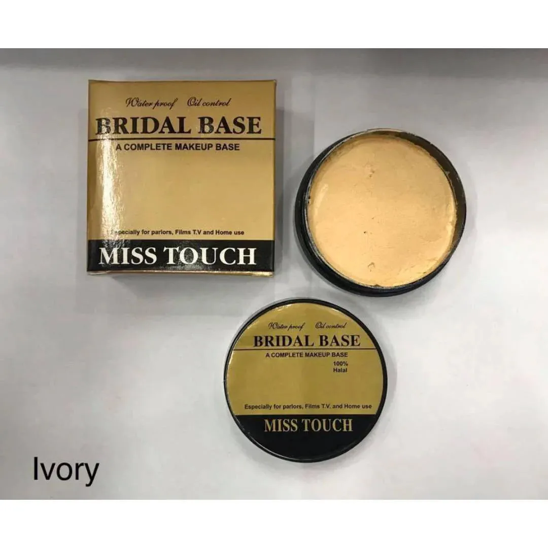 Original MISS TOUCH OIL CONTROL WATERPROOF BRIDAL BASE 7 Shade