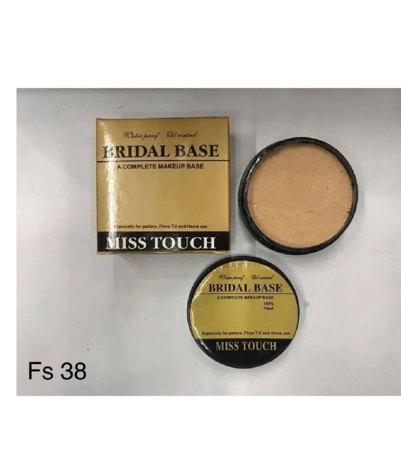 Original MISS TOUCH OIL CONTROL WATERPROOF BRIDAL BASE 7 Shade