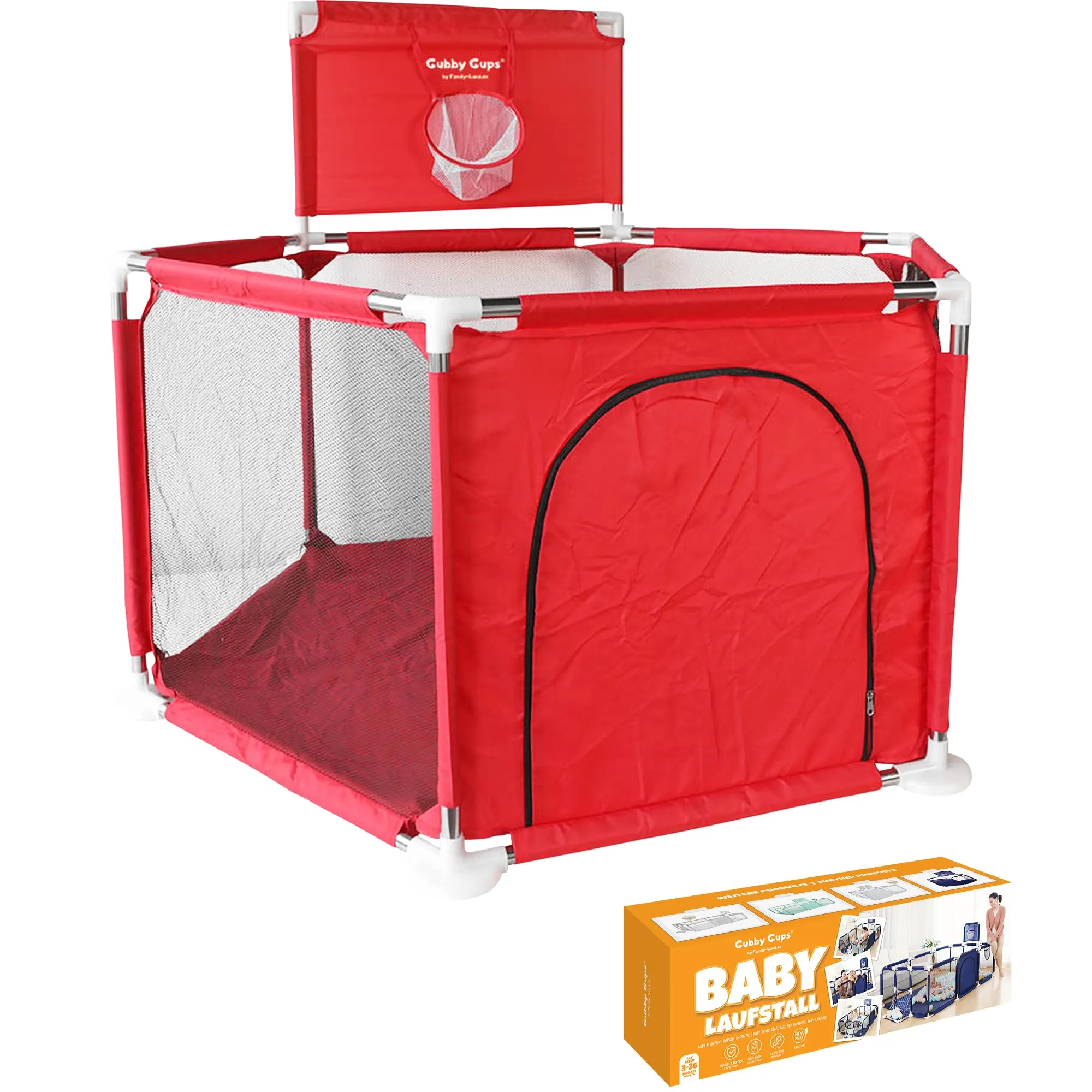 Parc Bb Pliable modulable - Qualit Premium - Parc enfant avec Cage de football Piscine  Balle Panier de Basket et But de Football Aide  la marche