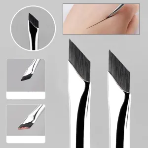 Precision Makeup Brush Set: Elevate Your Eye Makeup Game with Angled Brushes