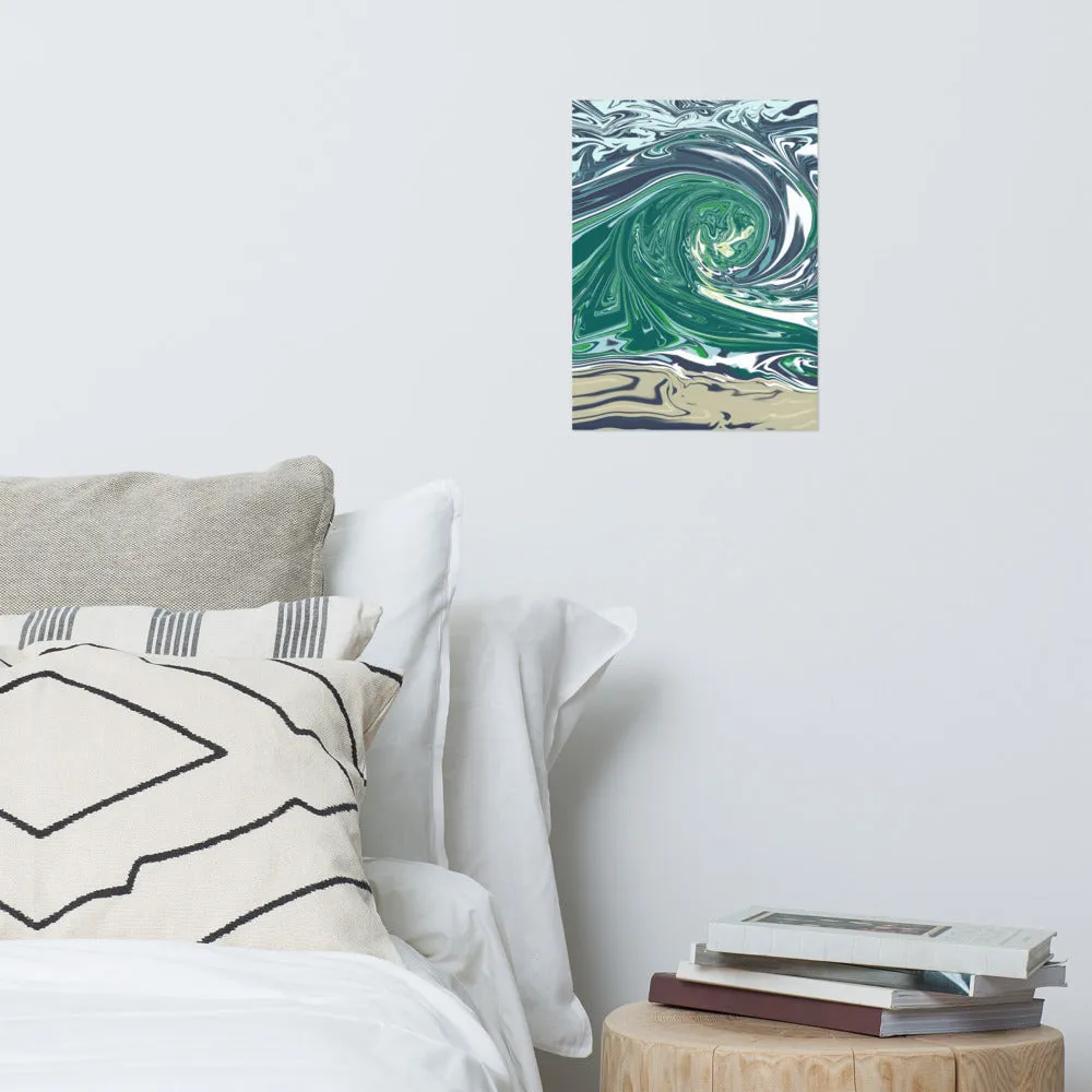Premium Luster Photo Poster-Surf