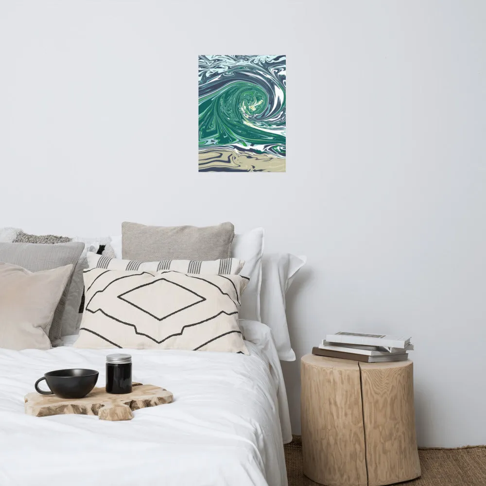 Premium Luster Photo Poster-Surf