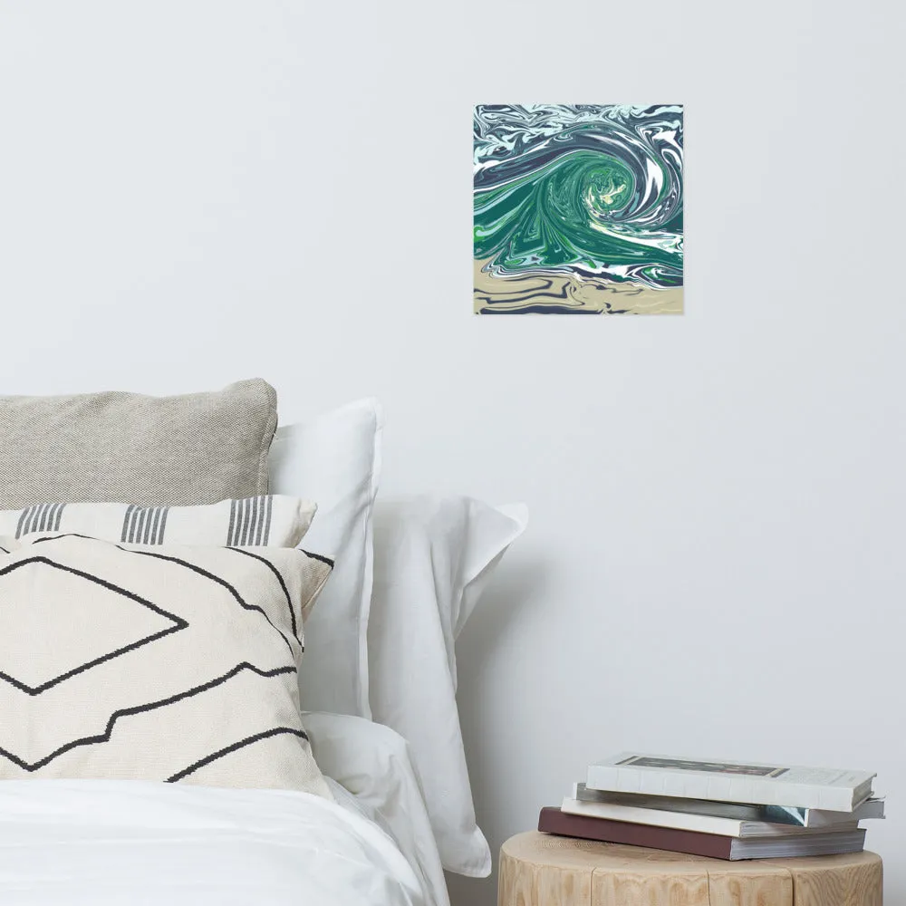 Premium Luster Photo Poster-Surf