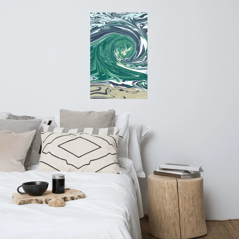 Premium Luster Photo Poster-Surf