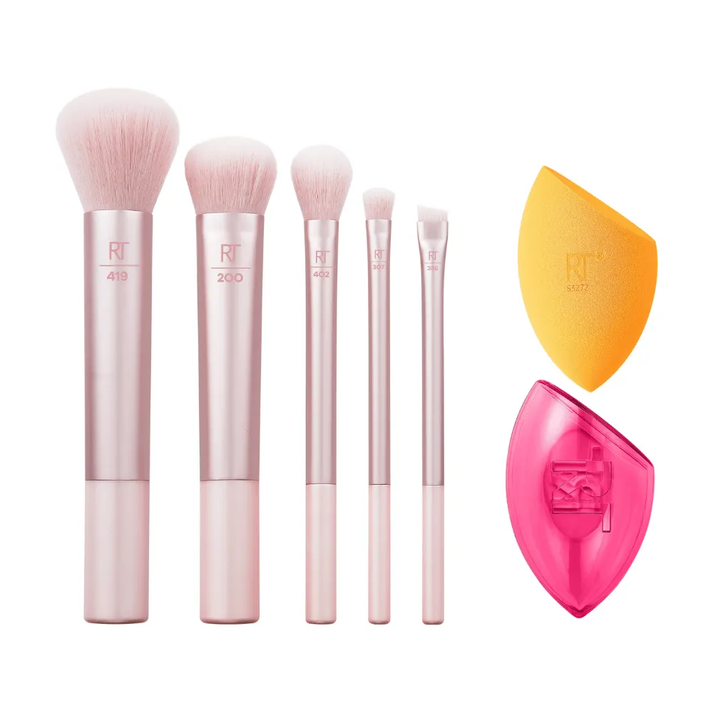 Real Techniques Twilight Tinsel Brush   Sponge Set