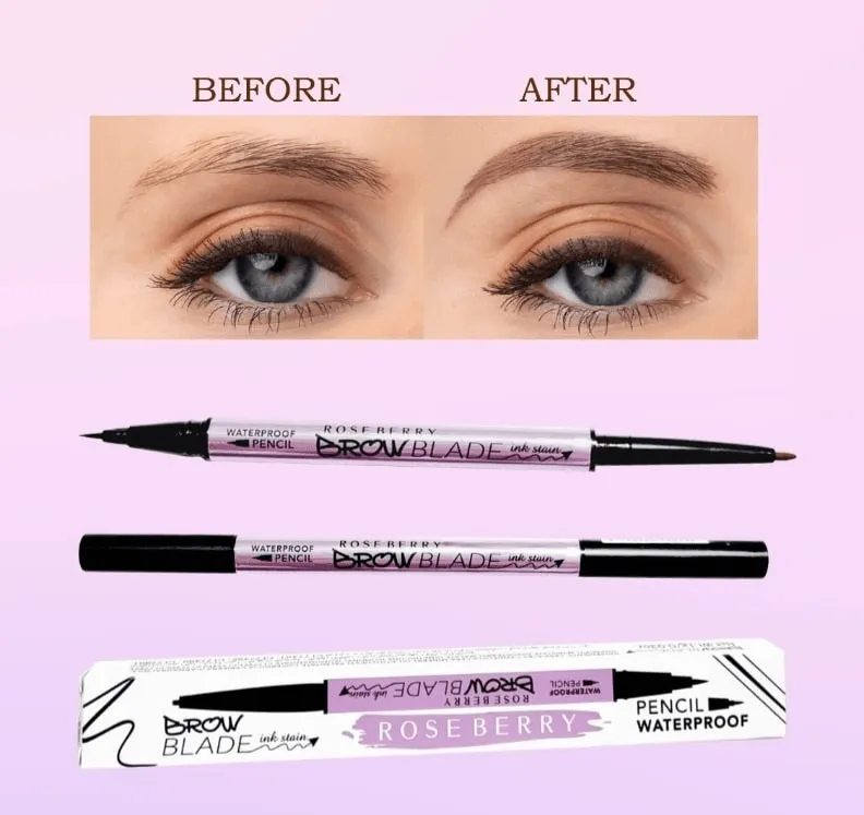 Rose Berry Eyebrow Pencil & Brow Blade Ink Stain - 1g
