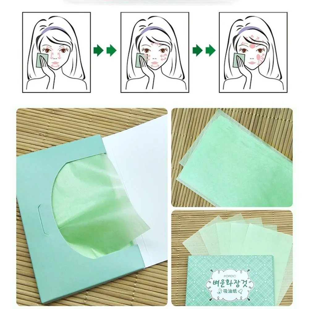 Sheets/pack Facial Oil Control Absorbing Blotting Paper
