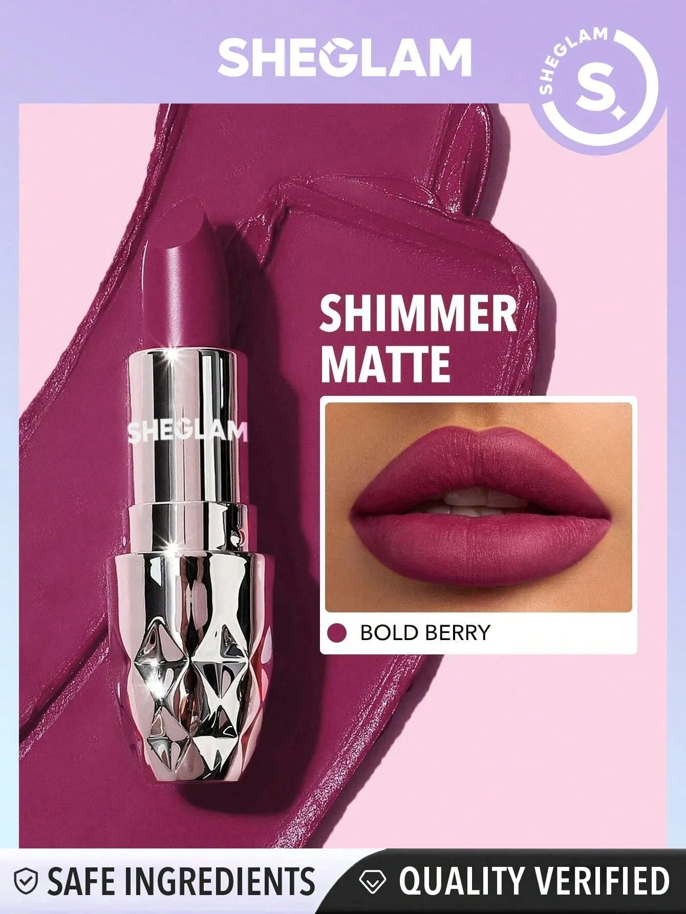 SHEGLAM Starlight Velvet Lipstick