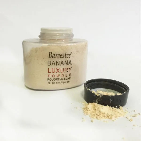 Smooth Loose Oil control Face Powder Makeup Concealer Mineral Finish Powder
