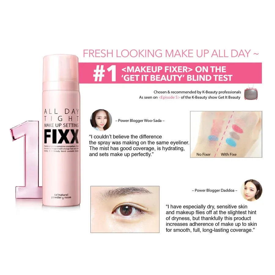 So Natural All Day Tight Make Up Setting Fixer 75ml