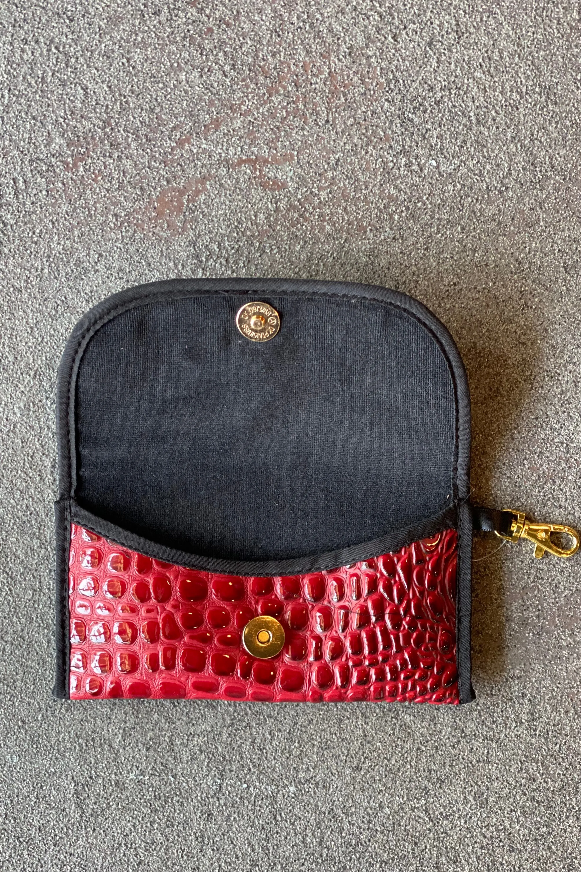 Sunglass Case - Bubble Gator Rouge