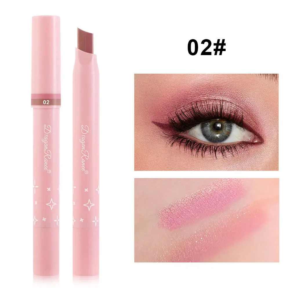 Two colors gradient eyeshadow stick - waterproof, long-lasting, easy-to-apply eye makeup, suitable for daily use, party occasions