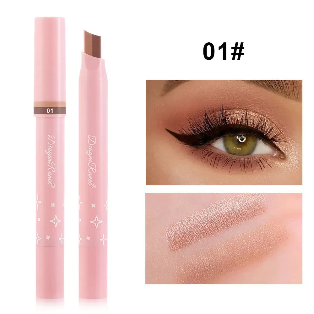 Two colors gradient eyeshadow stick - waterproof, long-lasting, easy-to-apply eye makeup, suitable for daily use, party occasions