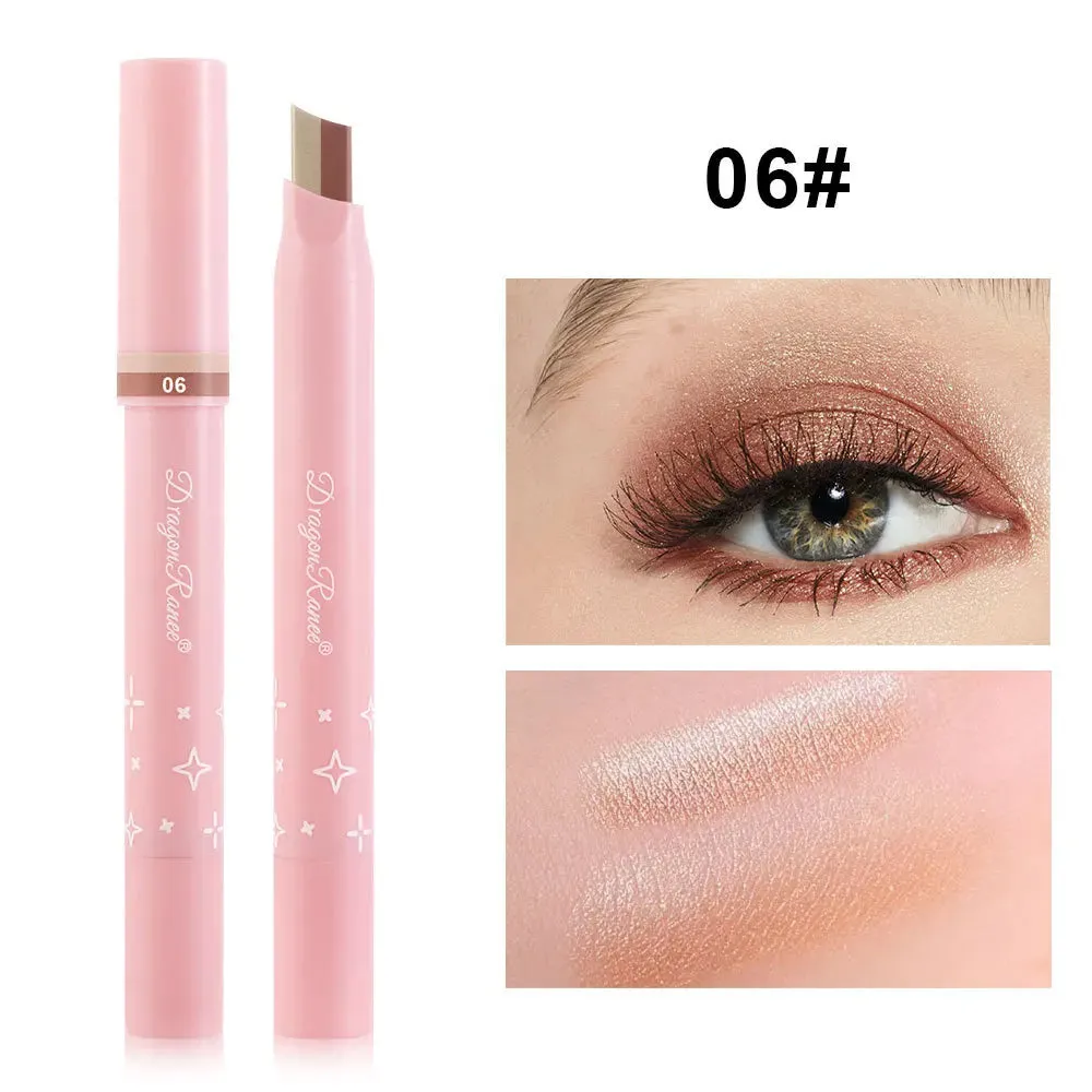 Two colors gradient eyeshadow stick - waterproof, long-lasting, easy-to-apply eye makeup, suitable for daily use, party occasions
