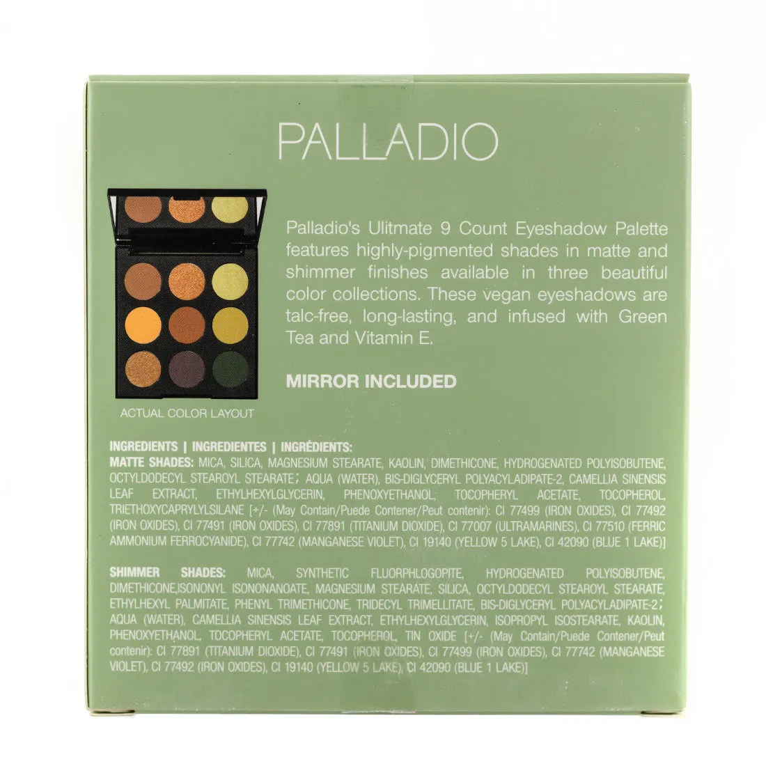 ULTIMATE 9 COUNT EYESHADOW PALETTE