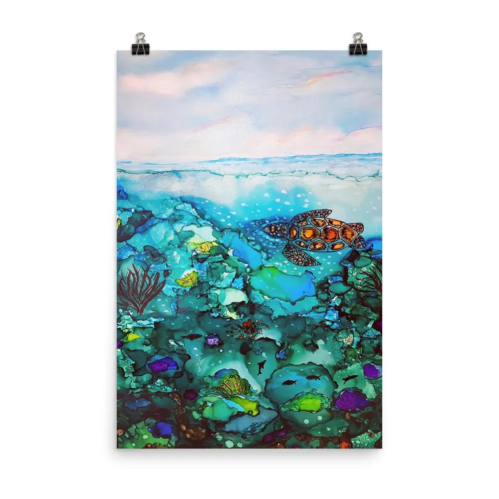 Under the Sea Premium  Luster Poster