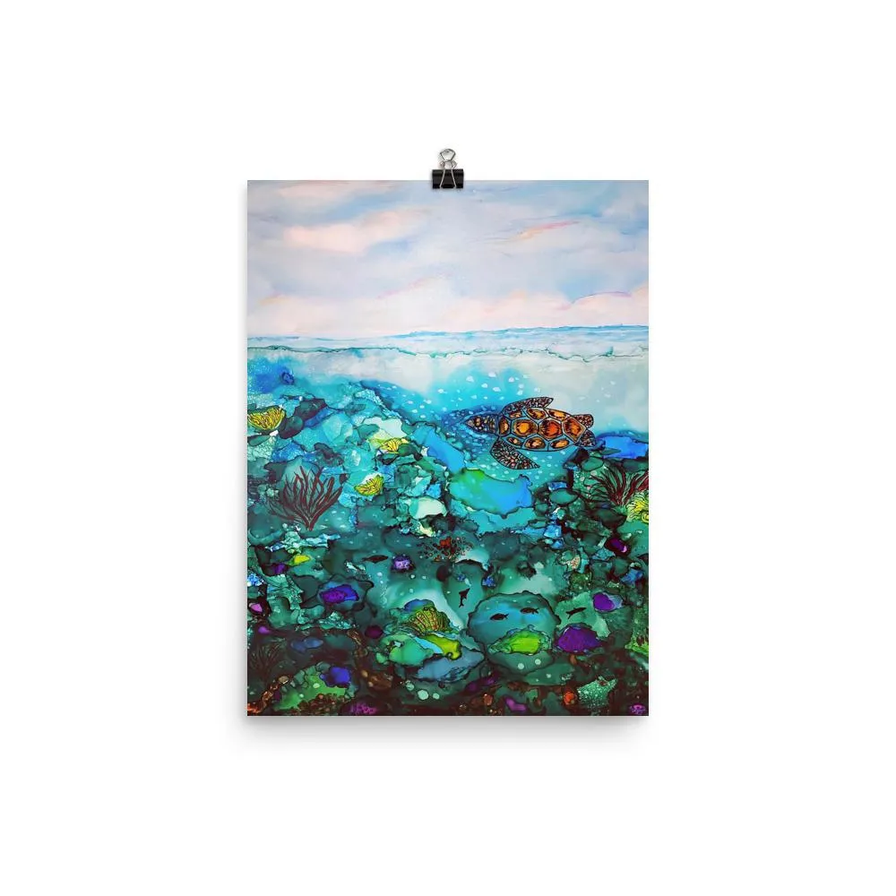 Under the Sea Premium  Luster Poster
