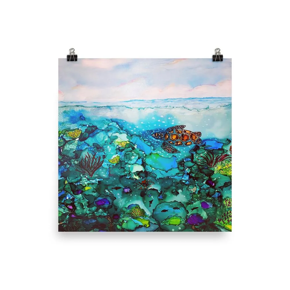 Under the Sea Premium  Luster Poster