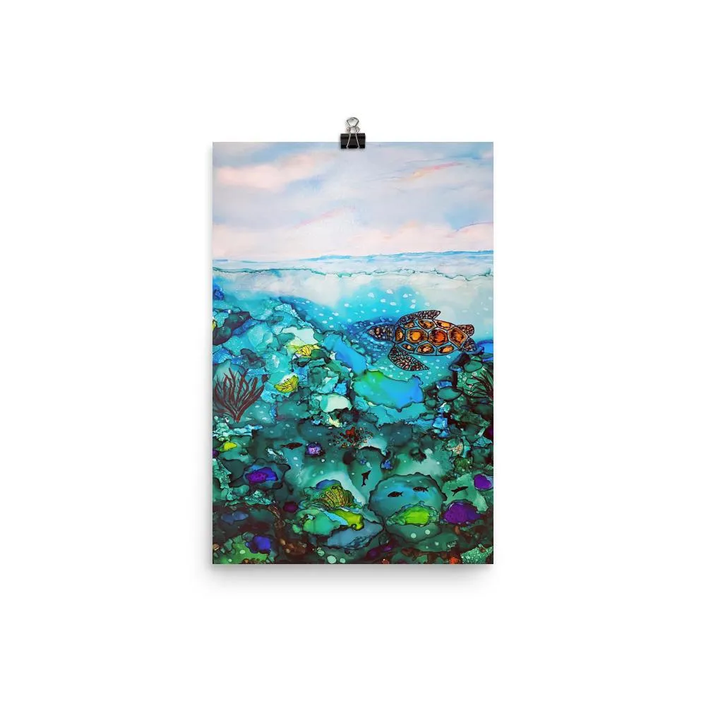 Under the Sea Premium  Luster Poster