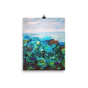 Under the Sea Premium  Luster Poster
