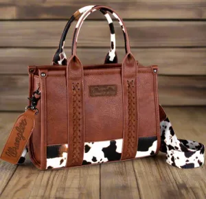 Wrangler Cow Print Purse/Crossbody