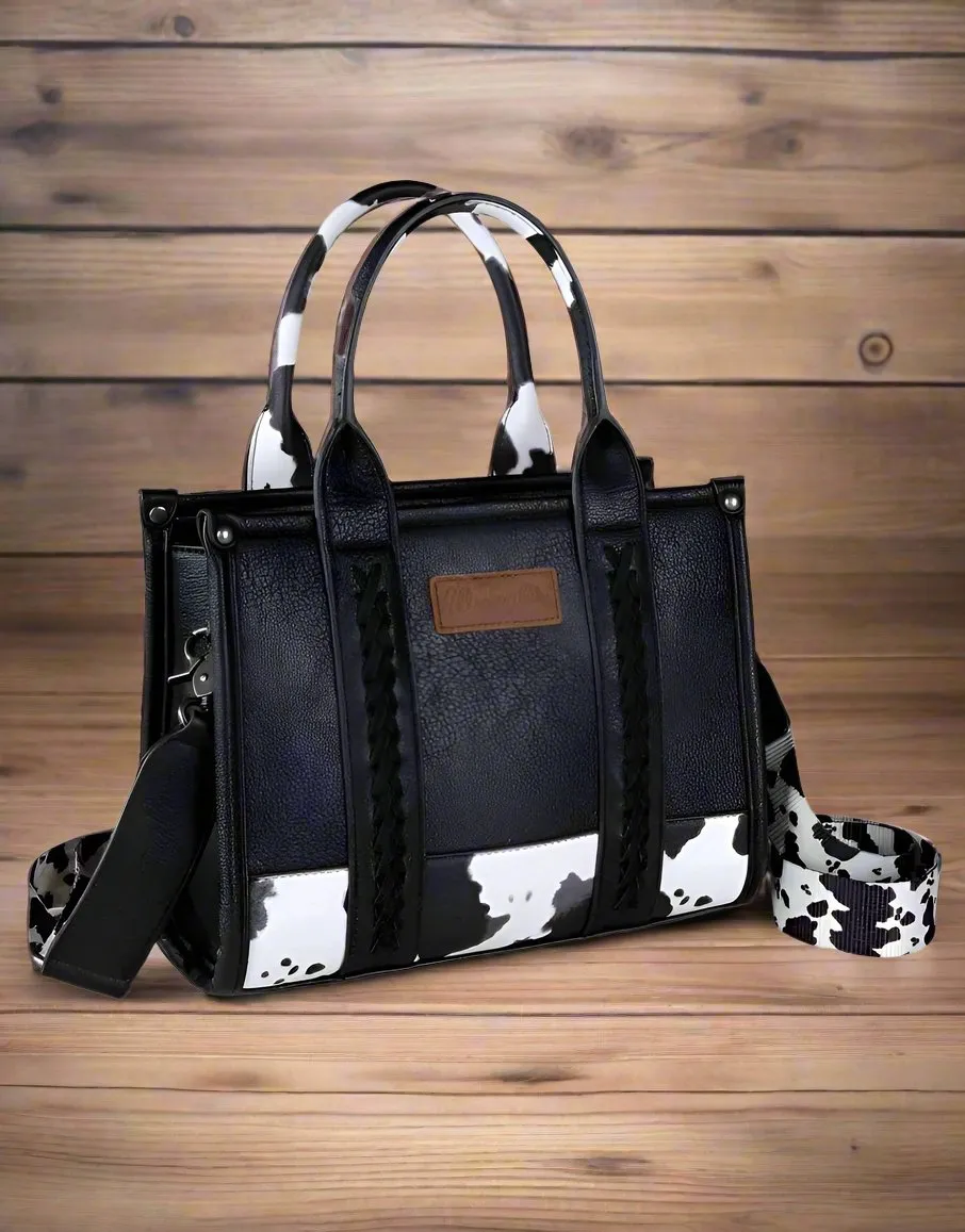 Wrangler Cow Print Purse/Crossbody