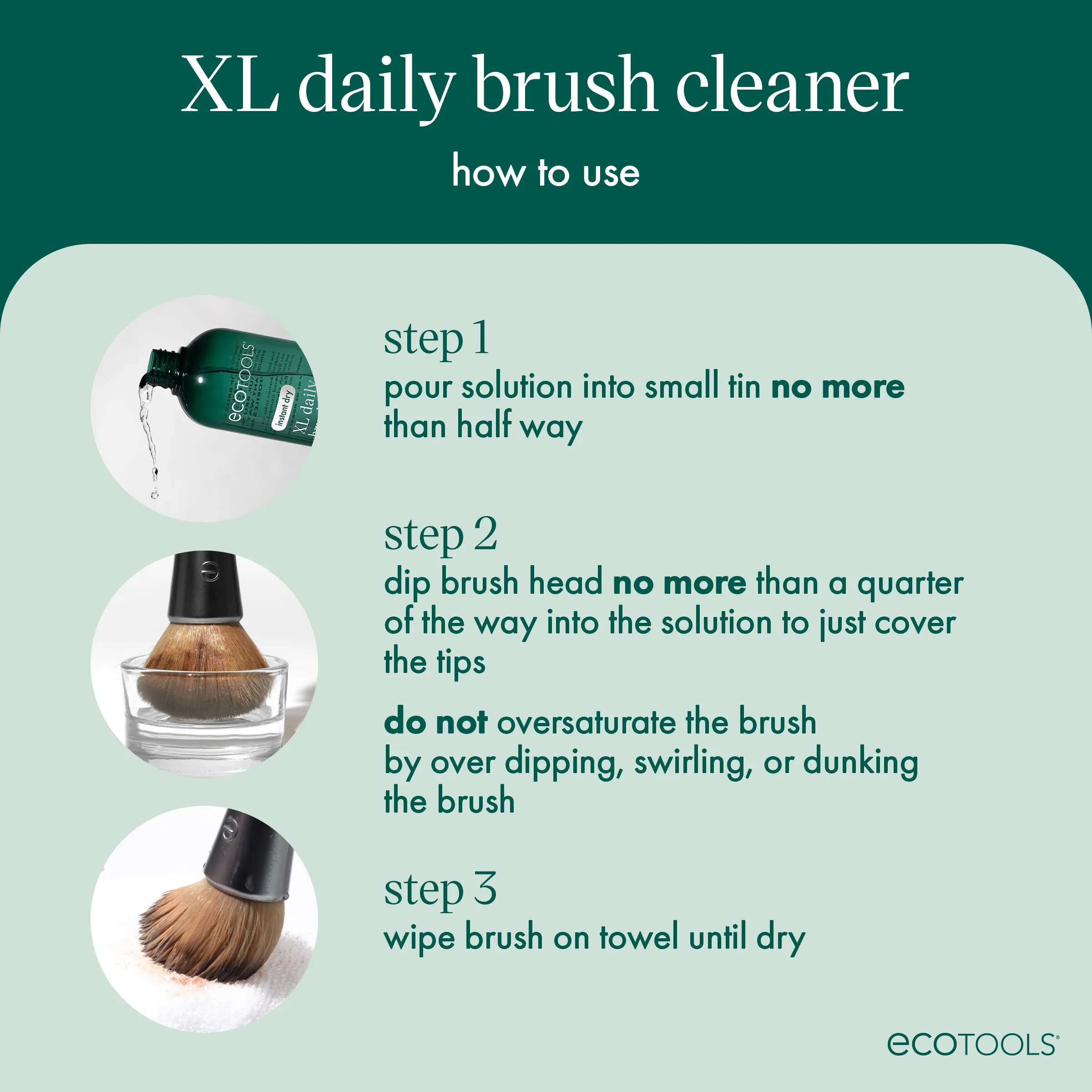 XL Daily Brush Cleaner
