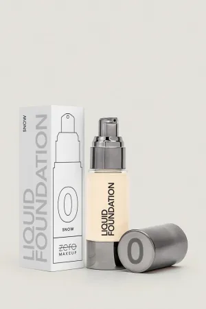 Zero Makeup - Liquid Foundation SNOW 00